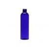4 oz. Blue Cobalt 20-410 PET (BPA Free) Plastic Bullet Round Bottle