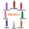 2 oz. Amber, Amber Dark, Clear, Cobalt Blue, Cranberry, Green, Pink or Purple 20-410 Semi-Translucent PET Plastic Round Bullet Bottle with Sprayer 2 oz. Amber, Amber Dark, Clear, Cobalt Blue, Cranberry, Green, Pink or Purple 20-410 Semi-Translucent PET Plastic Round Bullet Bottle with Sprayer