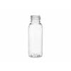 1 oz. Clear 20-410 PET Round Bullet (BPA Free) Plastic Bottle-CRC Dropper Cap