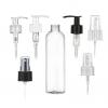 8 oz. Clear 24-410 PET (BPA Free) Plastic Round Bullet Bottle-FM Sprayer or 1.2 CC LU Pump (Stock)