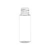 1 oz. Clear 20-410 Cylinder Round PET (BPA Free) Plastic Bottle (Surplus)