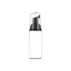 1.67 oz. Clear PET Cylinder Round (50ml) Plastic 30MM Bottle-Black Foamer-Clear Hood