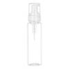 7 oz. (210 ml) Clear 43 MM Cylinder Round PET (BPA Free) Plastic Bottle-White Foamer-6.25 in. DT-Clear Hood