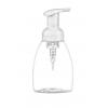 8 oz. Clear 40 MM Squat Oval PET BPA FREE Plastic Bottle-Foamer Pump