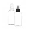 2 oz. Clear 20-410 Cosmo Tapered Oval PET (BPA FREE) Plastic Bottle-FM Sprayer (Surplus)
