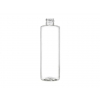 8 oz. Clear 24-410 PET (BPA Free) Plastic Cylinder Round Bottle (King)