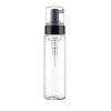 6 oz. (180 ml) Clear 43 MM Cylinder Round PET (BPA Free) Plastic Bottle-Black Foamer