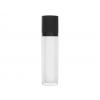 1.67 oz.-50mm  Frosted Cylinder Round 30mm Other Plastic Bottle-Matte Black Airless Pump-PP Hood-Collar