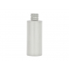 2 oz. Gray Light 20-10 Cylinder Round Slightly Squeezable HDPE Opaque Plastic Bottle (Surplus))