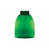 8oz. (250 ml) Green 40 MM Squat Oval Plastic Bottle 8oz. (250 ml) Green 40 MM Squat Oval Plastic Bottle
