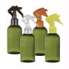 5 oz. Green Autumn 24-410 Boston Round Plastic Translucent PET Bottle-Mini Trigger