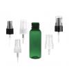 1 oz. Green 20-410 Round Bullet PET (BPA Free) Translucent Plastic Bottle-FM Sprayer or Treatment Pump (Stock)