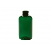 3.33 oz. Green Translucent Boston Round (100 ML) 20-410 PET Plastic Bottle