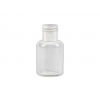 .33 oz. (1/3 oz) (10 cc) Natural 15-415 Boston Round Semi-Opaque LDPE Plastic Squeezable Bottle