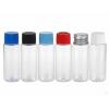 1 oz. Natural 20-410 Cylinder Round Squeezable LDPE Semi-Opaque Plastic Bottle-CT Cap