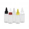 1 oz. Natural 20-410 Cylinder Round Squeezable LDPE Semi-Opaque Plastic Bottle-Twist Cap