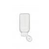 2 oz. Natural HDPE Semi-Opaque Tottle HDPE 22-400 Squeezable Plastic Bottle-1.5 in. White Flip Top (Stock) Cap-.250 in. Orif