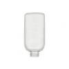 2 oz. Natural HDPE Semi-Opaque Tottle HDPE 22-400 Squeezable Plastic Bottle-1.5 in. Blk-Wh Flip Top (Stock) Cap-.250 in. Orif