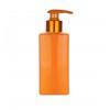 5 oz. Orange PET 24-410 Oblong Opaque Gloss Finish Plastic Bottle-Lotion-Soap Pump