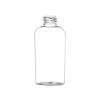 2 oz. Clear 20-410 Cosmo Tapered Oval PET (BPA Free) PLastic Bottle