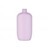 15oz. Lavender HDPE 28-410 Opaque Squeezable Oval Plastic Bottle