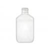 4 oz. Natural Century Oval Semi-Opaque HDPE 24MM Squeezable Plastic Bottle (DPG)