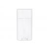 2.5 oz. White Oval Deodorant Twist-Up Style Opaque PP Plastic Bottle-White Dust Cover-Cap (Bottom Fill)