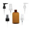 4 oz. Amber Boston Round 20-410 PET BPA Free Plastic Bottle-FM Sprayer or Lotion Pump (Stock)
