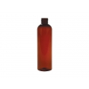 4 oz. Amber Dark 20-410 PET (BPA Free) Plastic Bullet Round Bottle w/ Fine Mist Sprayer or Lotion Pump (2 pc.) 30% OFF (Stock Item)