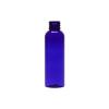 2 oz. Blue Cobalt 20-410 PET BPA Free Plastic Bullet Round Bottle-FM Sprayer or Treatment Pump