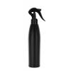 8 oz. Black Tapered Bullet Round 24-410 HDPE Opaque Plastic Bottle-Mini Trigger
