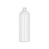 16 oz. White Bullet Round 24-410 PET Opaque Plastic Bottle