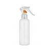 4 oz. White Translucent 24-410 Opaque HDPE Plastic Round Bullet Bottle-Mini Trigger FM Sprayer