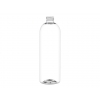 16 oz. Clear Bullet Round 24-410 PET Plastic (BPA FREE) Bottle (Stock)