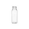 1 oz. Clear 20-410 PET Plastic Bullet (BPA Free) Bottle-Red FM Sprayer