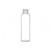 6 oz. Clear 24-410 PET (BPA Free) Plastic Bullet Bottle-Silver Alum-Clear Sprayer