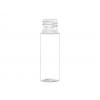 .5 oz Clear 20-410 PET Round Cylinder (1/2 oz) Plastic Bottle