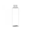 4 oz. Clear 24-410 PET (BPA Free) Plastic Cylinder Round Bottle-Dispensing Cap