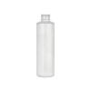 6 oz. Natural Cylinder Round Semi Opaque 24-410 HDPE Plastic Bottle-FM Sprayer (Silgan)