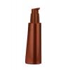 4 oz. Copper Pearl 24-410 PET (BPA Free) Plastic Cylinder Round Bottle-Tear Drop Base-Pearl Copper Treatment Pump