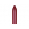 12 oz. Cranberry Tapered Bullet (Evolution) Round 24-410 HDPE Opaque Slightly Squeezable Plastic Bottle (Surplus)