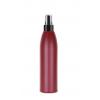 12 oz. Cranberry Tapered Bullet (Evolution) Round 24-410 HDPE Opaque Slightly Squeezable Plastic Bottle-FM Sprayer
