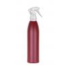 12 oz. Cranberry Tapered Bullet (Evolution) Round 24-410 HDPE Opaque Slightly Squeezable Plastic Bottle-Mini Trigger