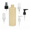 3 oz. Yellow Cylinder Round Squeezable 20-410 PET Opaque Plastic Bottle-Lotion Pump or Sprayer (Stock)