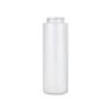 8 oz. Natural LDPE 38-400 Cylinder Round Semi-Opaque Squeezable Plastic Bottle