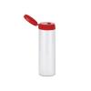 8 oz. Natural LDPE 38-400 Cylinder Round Semi-Opaque Squeezable Plastic Bottle-Dispensing Cap