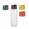 8 oz. Natural HDPE 24-410 Cylinder Round Semi-Opaque Squeezable Flamed Plastic Bottle-Dispensing Cap (Mix-Match For Discounts)