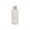 2 oz. Frosted-Pink 20-410 PET (BPA Free) Plastic Semi-Opaque Cylinder Round Bottle (Surplus)