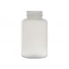 10 oz. Frosted Pearl (300 cc) 45-400 PET Round Plastic Packer Bottle-CT Cap
