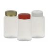 10 oz. Frosted Pearl (300 cc) 45-400 PET Round Plastic Packer Bottle-CRC Cap